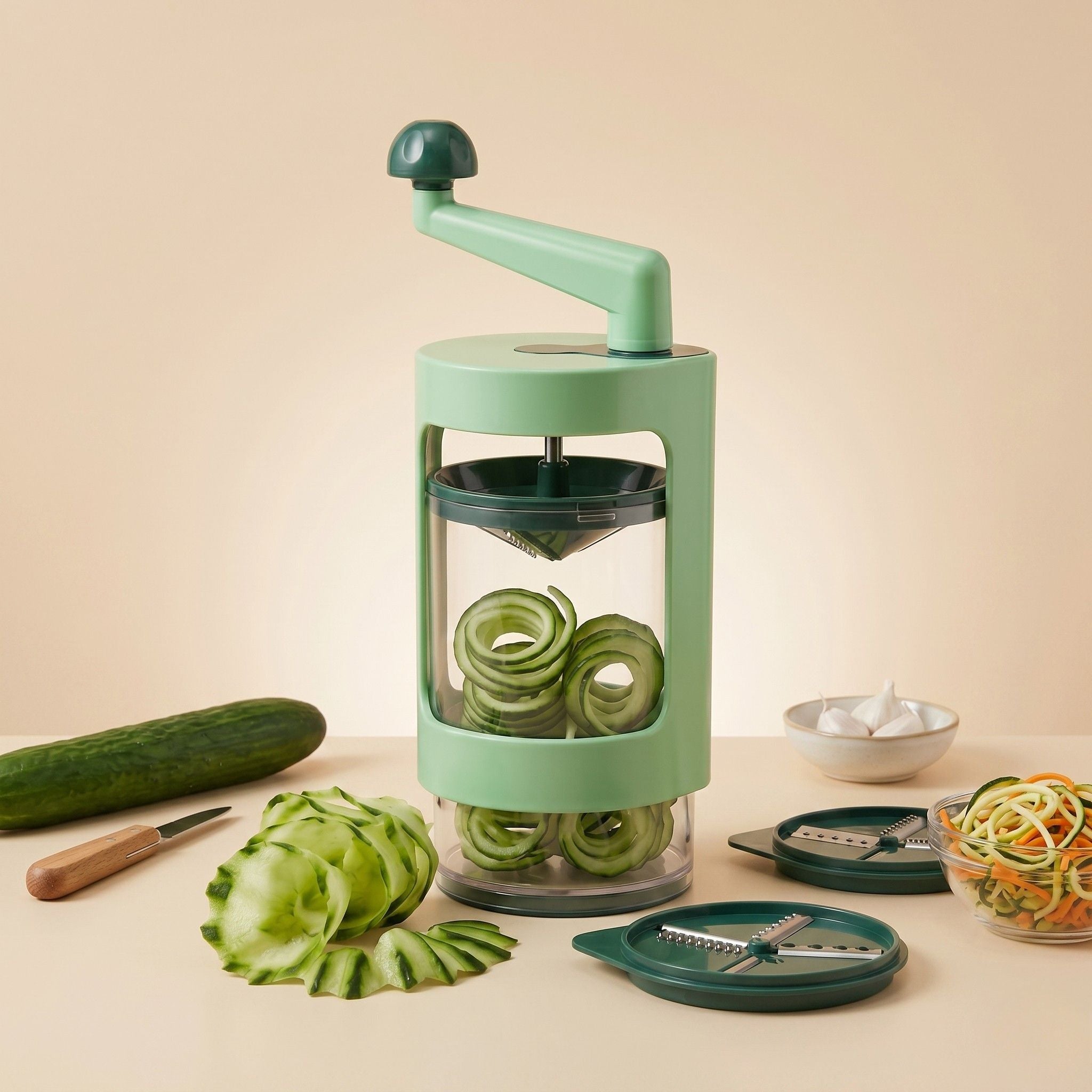 Cortador verduras espiral