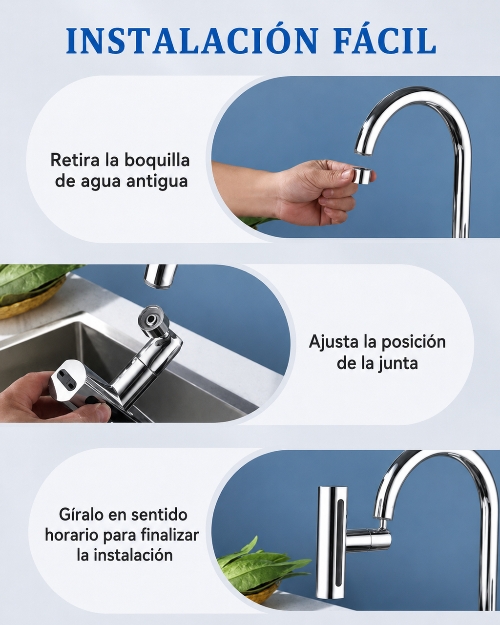 Llave Giratoria 4 Modos