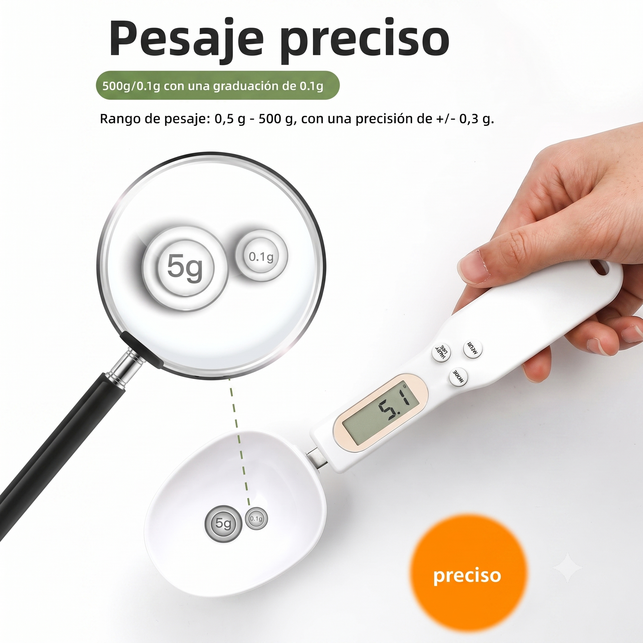 Cuchara Bascula Electronica